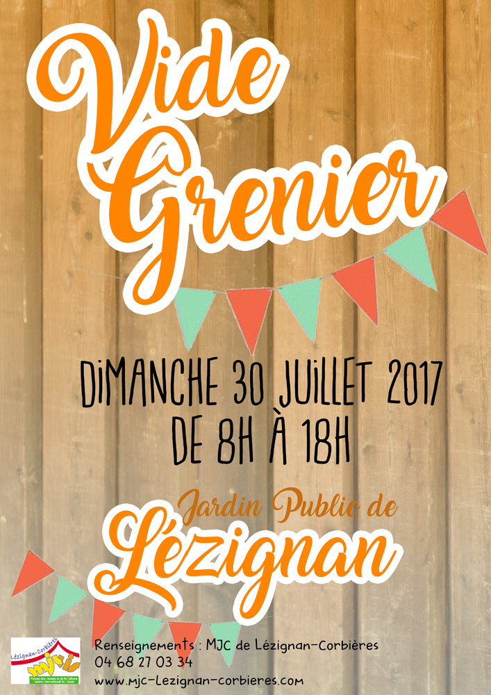 Dimanche c'est vide-grenier à la MJC !! Dimanche c'est vide-grenier à la MJC !!