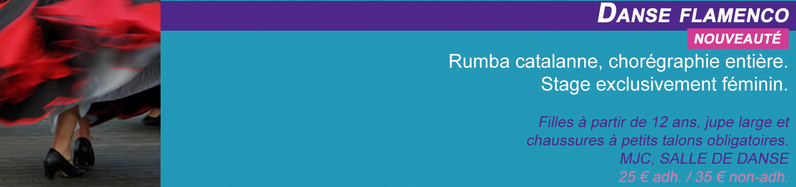 Inscrivez-vous dés maintenant pour les stages à venir...