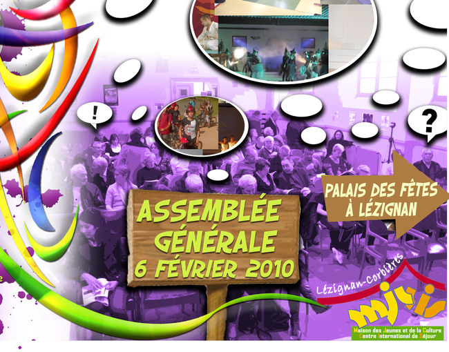 ASSEMBLÉE GÉNÉRALE 2010 ASSEMBLÉE GÉNÉRALE 2010