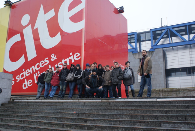 Visite de la Cité des Sciences et de l'Industrie à la Vilette Visite de la Cité des Sciences et de l'Industrie à la Vilette