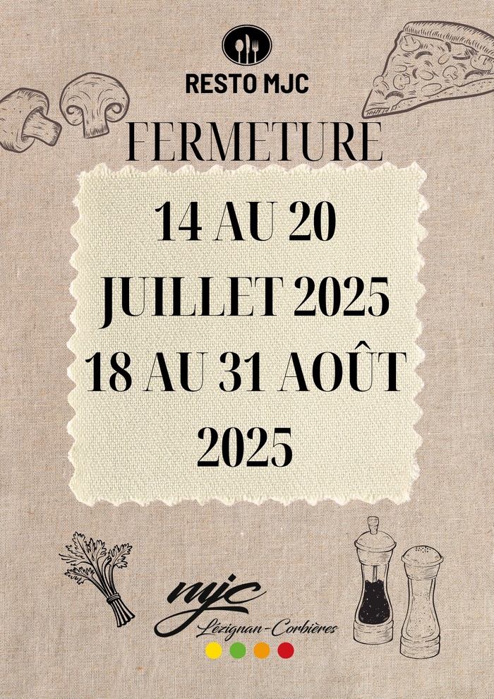 Menu de la semaine