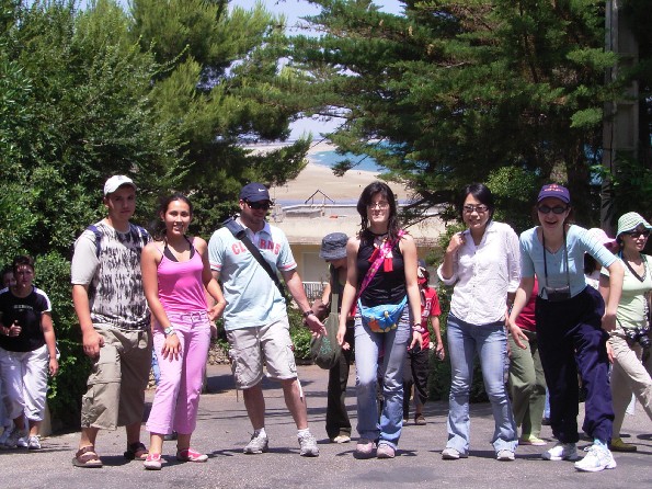 A l'assaut de la falaise de la Franqui A l'assaut de la falaise de la Franqui