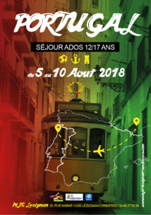 Du 5 au 10 Août >> Séjour ados au Portugal