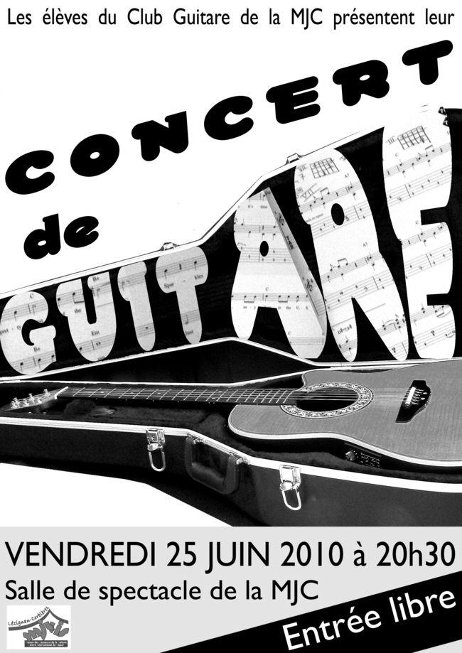 Concert du Club Guitare
