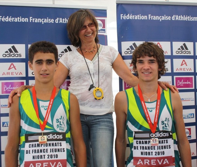 Anne FANTIN entourée de Kévin JAAFAR et Dimitri MALOSSE Anne FANTIN entourée de Kévin JAAFAR et Dimitri MALOSSE