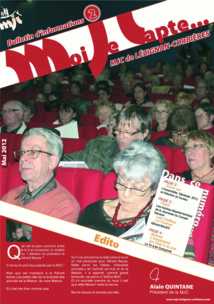 "Moi Je Capte" le journal d'information de la MJC "Moi Je Capte" le journal d'information de la MJC