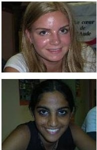 Stine  (NORVEGE) et Lakshmi  (Inde)