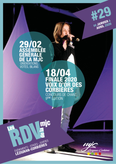 Agenda "Les rendez-vous de la MJC" Agenda "Les rendez-vous de la MJC"