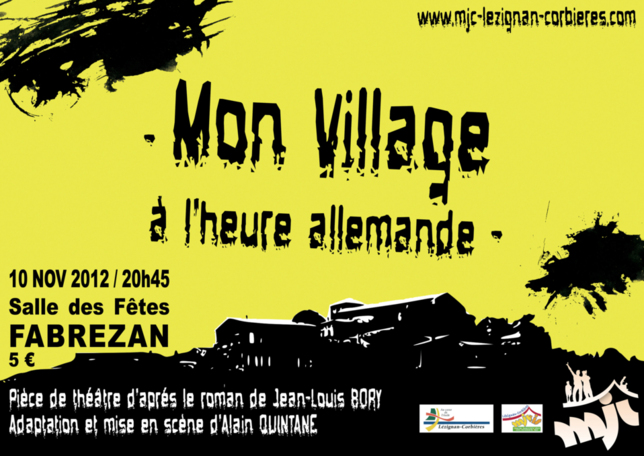 Samedi 10 Novembre >> Mon Village à l’heure allemande Samedi 10 Novembre >> Mon Village à l’heure allemande