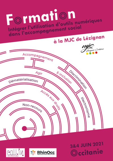 Formations autour de la  médiation numérique, mai et juin 2021