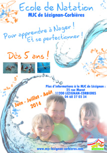 NATATION >> École de nage estivale NATATION >> École de nage estivale