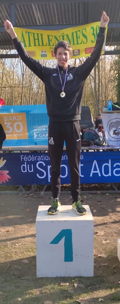 Championnat Régional cross sport adapté Lukas Rolandeau Championnat Régional cross sport adapté Lukas Rolandeau