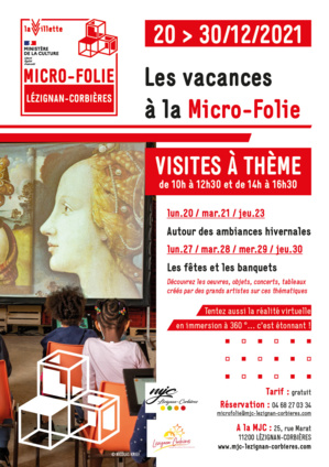 Vacances de Noël, visites thématiques Vacances de Noël, visites thématiques