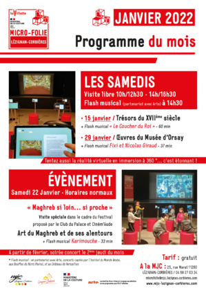 Programme janvier 2022