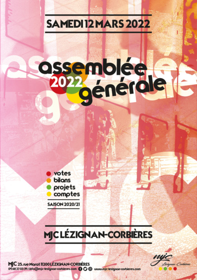 Samedi 12 Mars 2022 >> Assemblée Générale Samedi 12 Mars 2022 >> Assemblée Générale