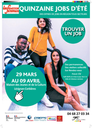 Chercher un job pour cet été : le PIJ est là pour vous aider Chercher un job pour cet été : le PIJ est là pour vous aider