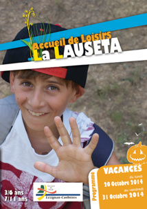Accueil de Loisirs La Lauseta >> programme des vacances de Toussaint 2014 Accueil de Loisirs La Lauseta >> programme des vacances de Toussaint 2014