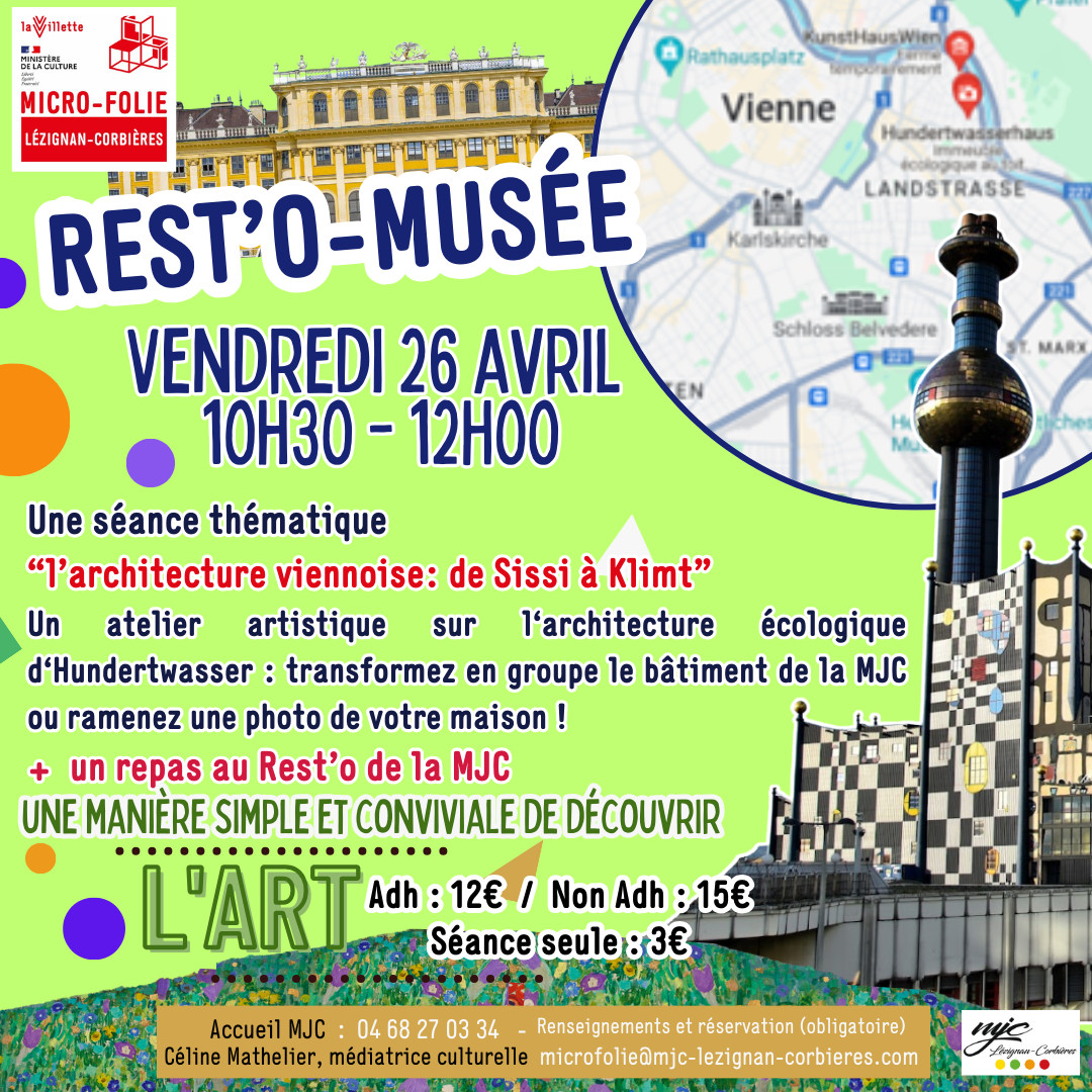 Ce midi, on se fait un Rest'O-Musée ? Ce midi, on se fait un Rest'O-Musée ?