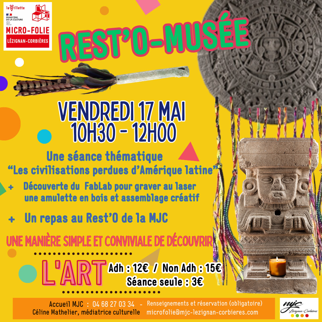 Ce midi, on se fait un Rest'O-Musée ? Ce midi, on se fait un Rest'O-Musée ?