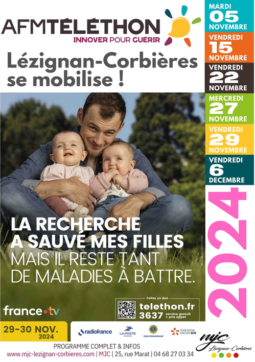 TÉLÉTHON | Lézignan se mobilise !!!! TÉLÉTHON | Lézignan se mobilise !!!!