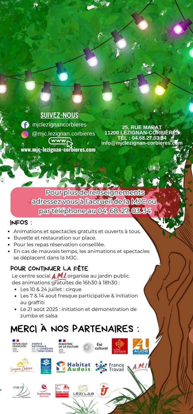 La MJC prend ses Quartiers d'été ! La MJC prend ses Quartiers d'été !