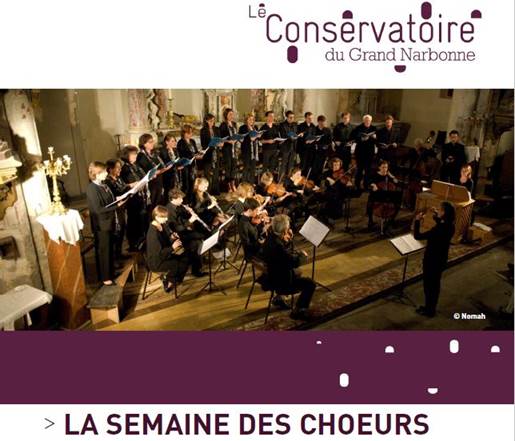 CHORALE >> CONCERT DES "AIRS DE RIEN" À NARBONNE CHORALE >> CONCERT DES "AIRS DE RIEN" À NARBONNE