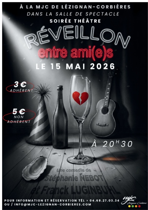 " RÉVEILLON ENTRE AMI(E)S " " RÉVEILLON ENTRE AMI(E)S "