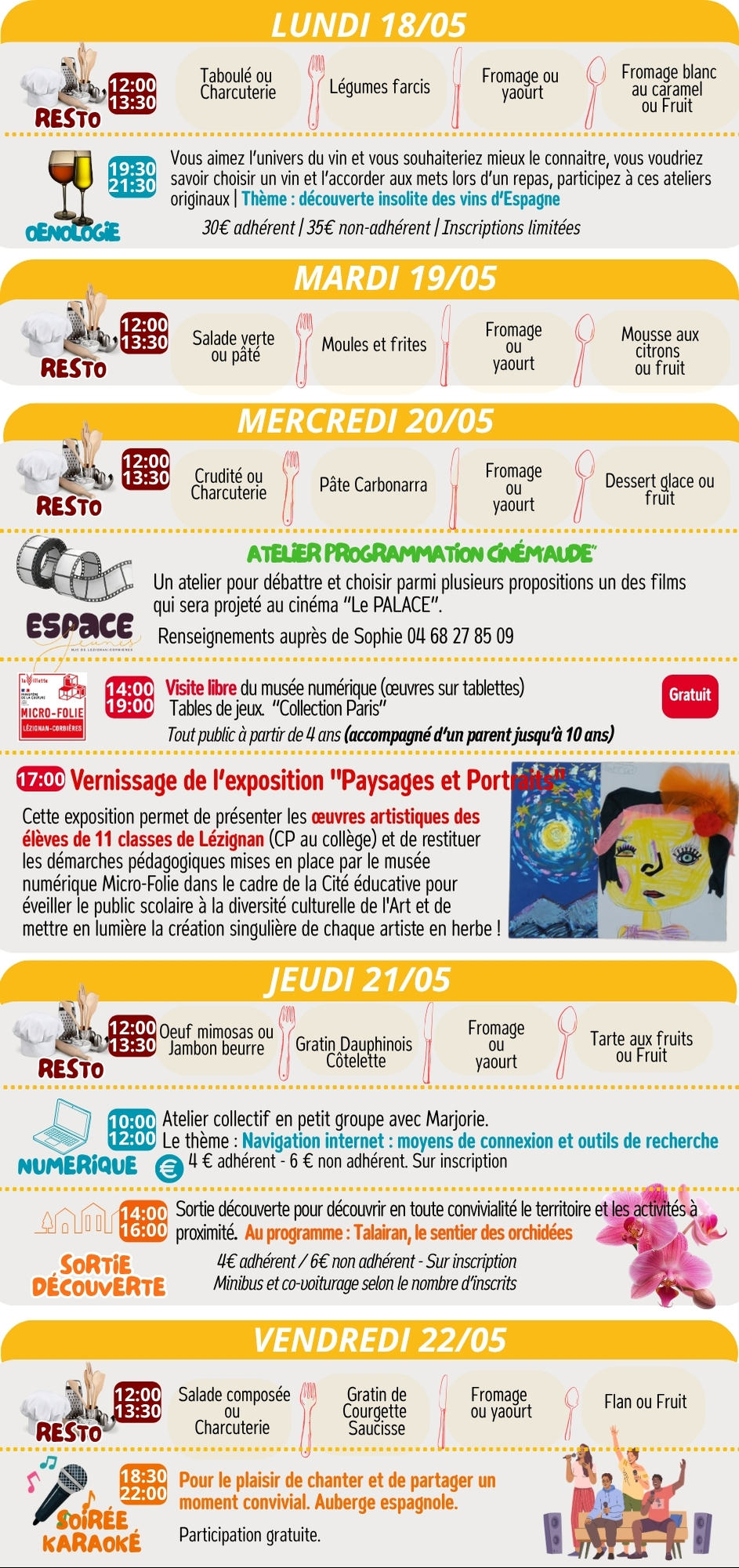 LES RENDEZ-VOUS DE LA MJC | Mai 2026