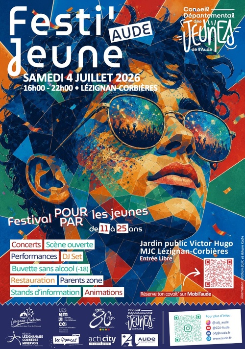 LA MJC ACCUEILLE LE FESTIJEUNE | Samedi 4 Juillet 2026 LA MJC ACCUEILLE LE FESTIJEUNE | Samedi 4 Juillet 2026