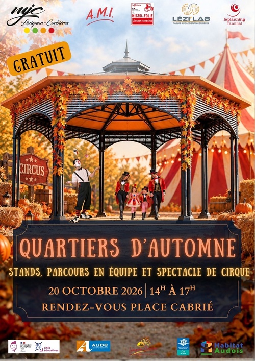 LES QUARTIERS D'AUTOMNE DE LA MJC LES QUARTIERS D'AUTOMNE DE LA MJC