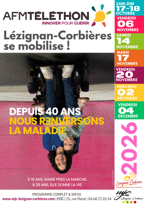 TÉLÉTHON 2026 | LE PROGRAMME COMPLET