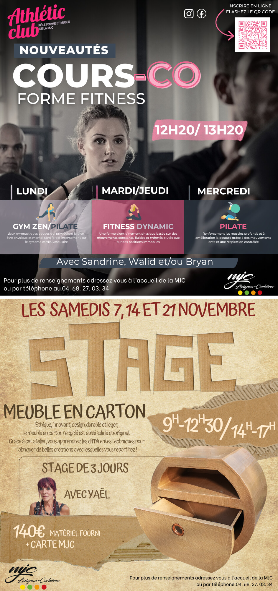 LES RENDEZ-VOUS DE LA MJC | Novembre 2026