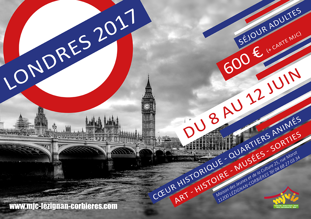 Du 8 au 12 Juin >> Séjour à Londres