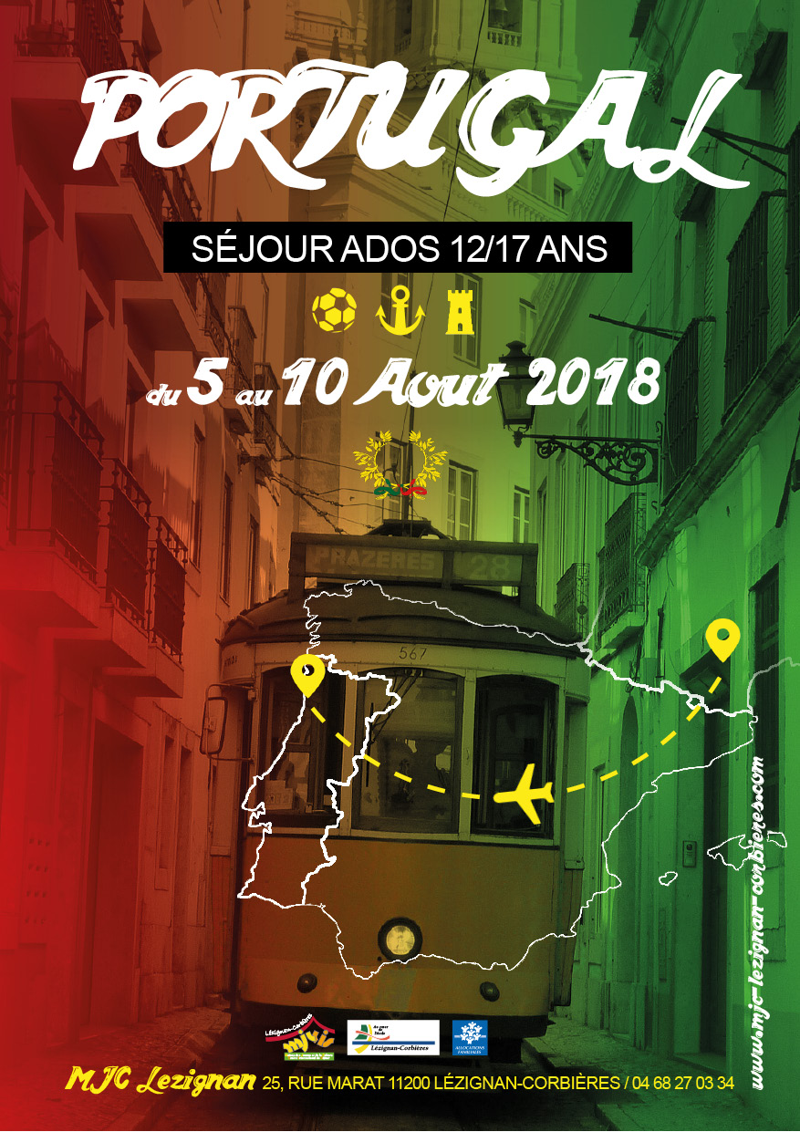 Du 5 au 10 Août >> Séjour ados au Portugal