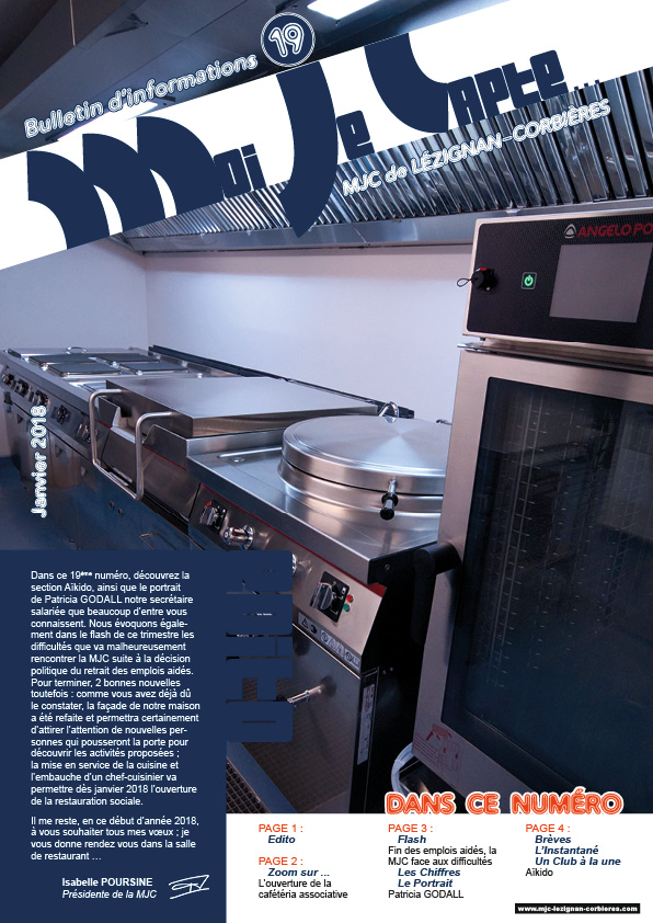 "Moi Je Capte" le journal d'information de la MJC "Moi Je Capte" le journal d'information de la MJC