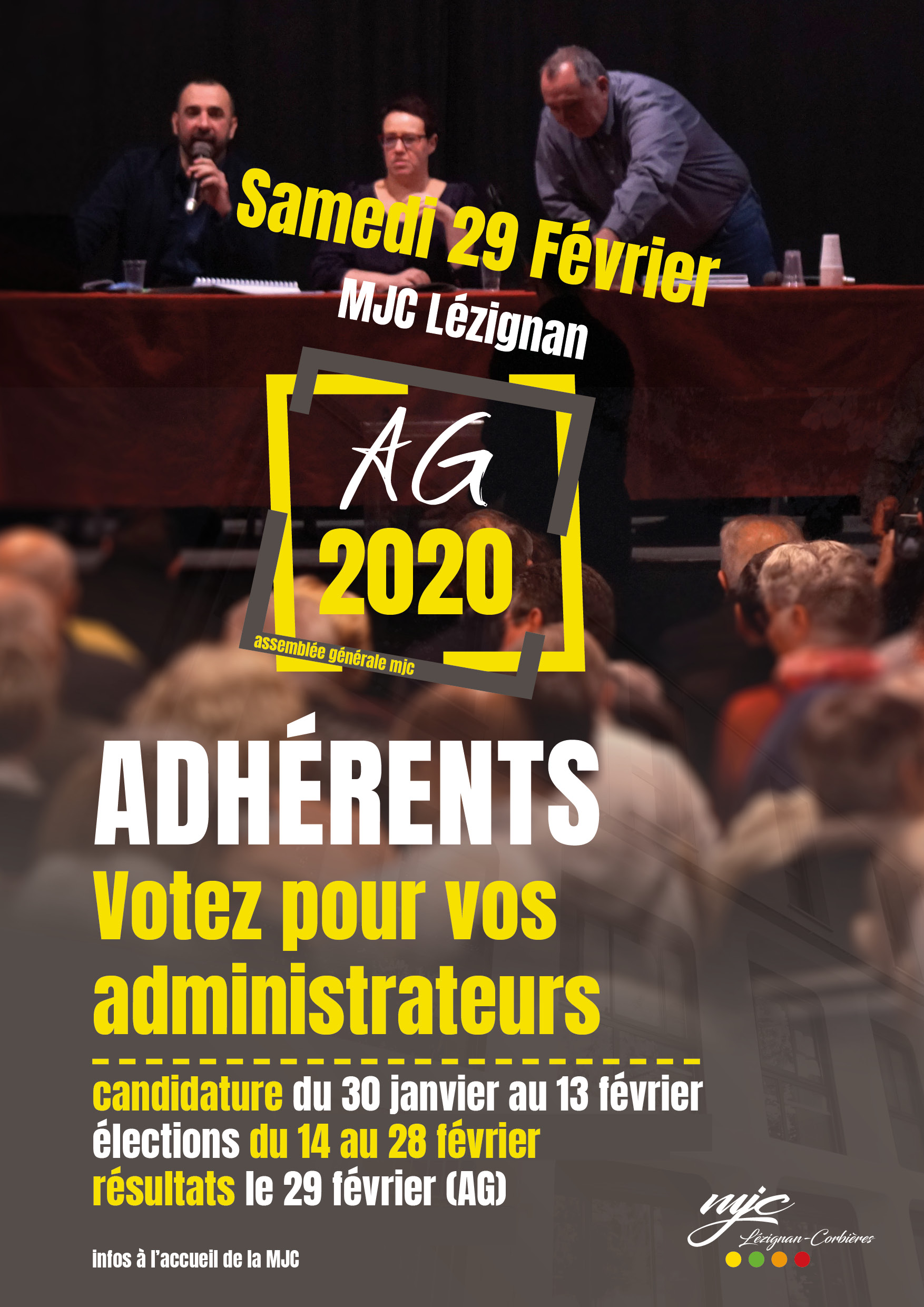 AG 2020 >> Election des administrateurs 