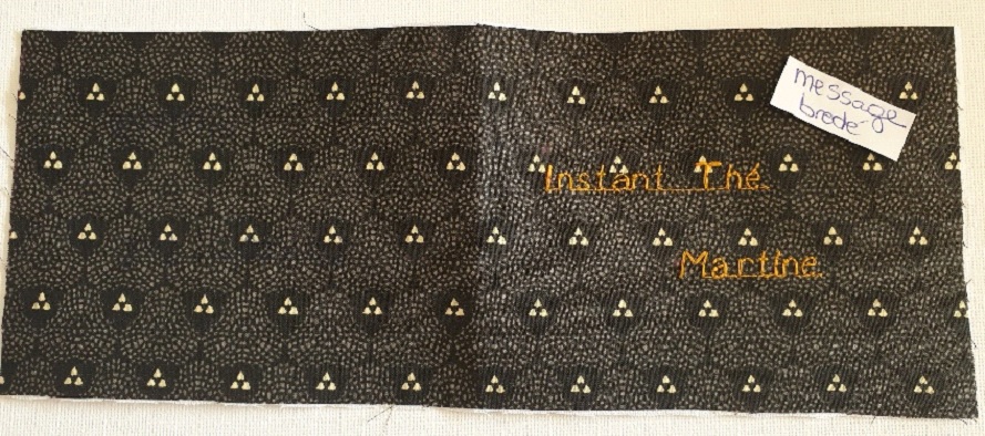 Tuto pochette à thé Tuto pochette à thé