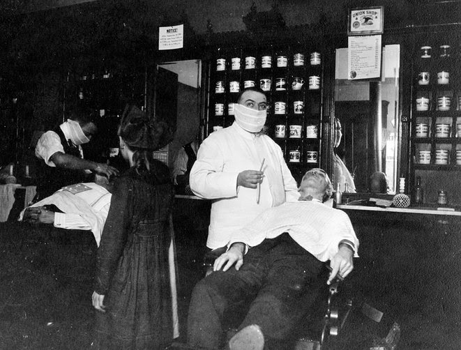 9.  Cincinnati, Ohio :Un barbier dont l’activité avait été autorisée pendant la quarantaine.