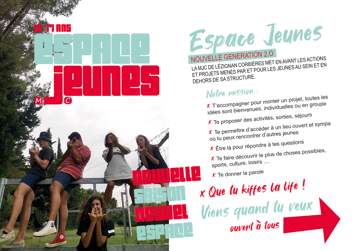 Espace Jeunes, c'est parti pour la saison 2021/22