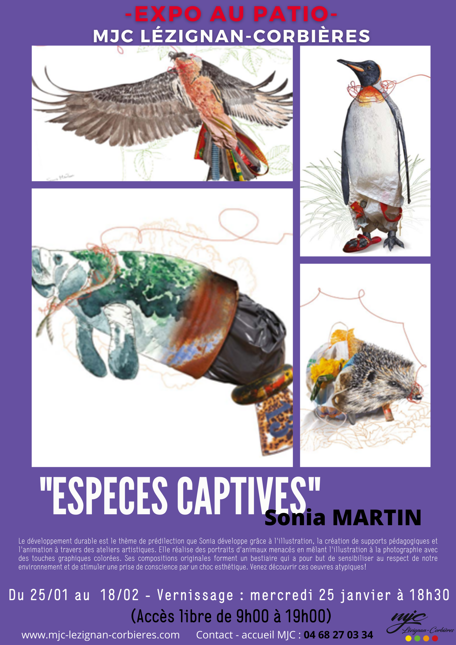 EXPO > "ESPECES CAPTIVES"