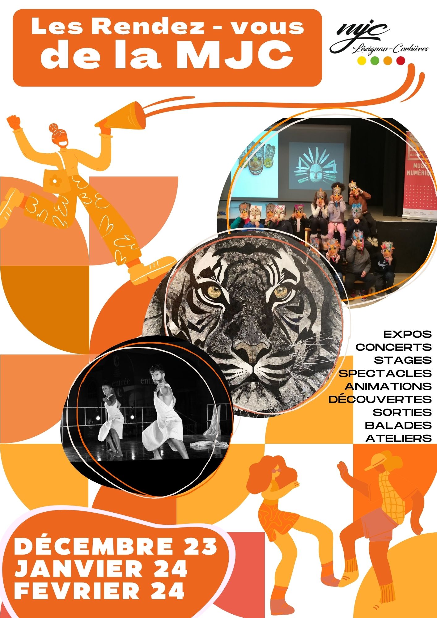 Les Rendez-Vous de la MJC de décembre 23 à février 2024 Les Rendez-Vous de la MJC de décembre 23 à février 2024