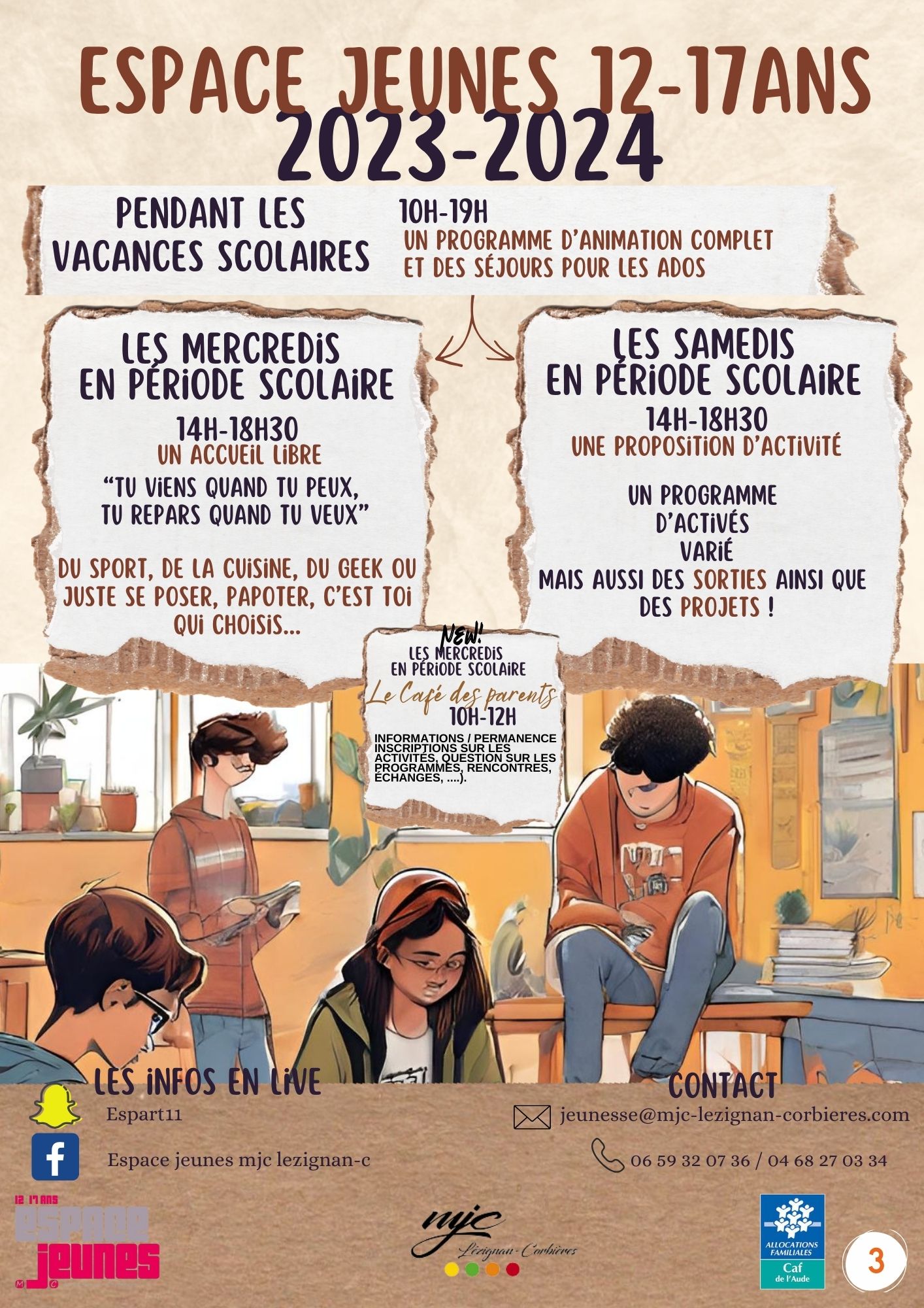 Les Rendez-Vous de la MJC de décembre 23 à février 2024 Les Rendez-Vous de la MJC de décembre 23 à février 2024