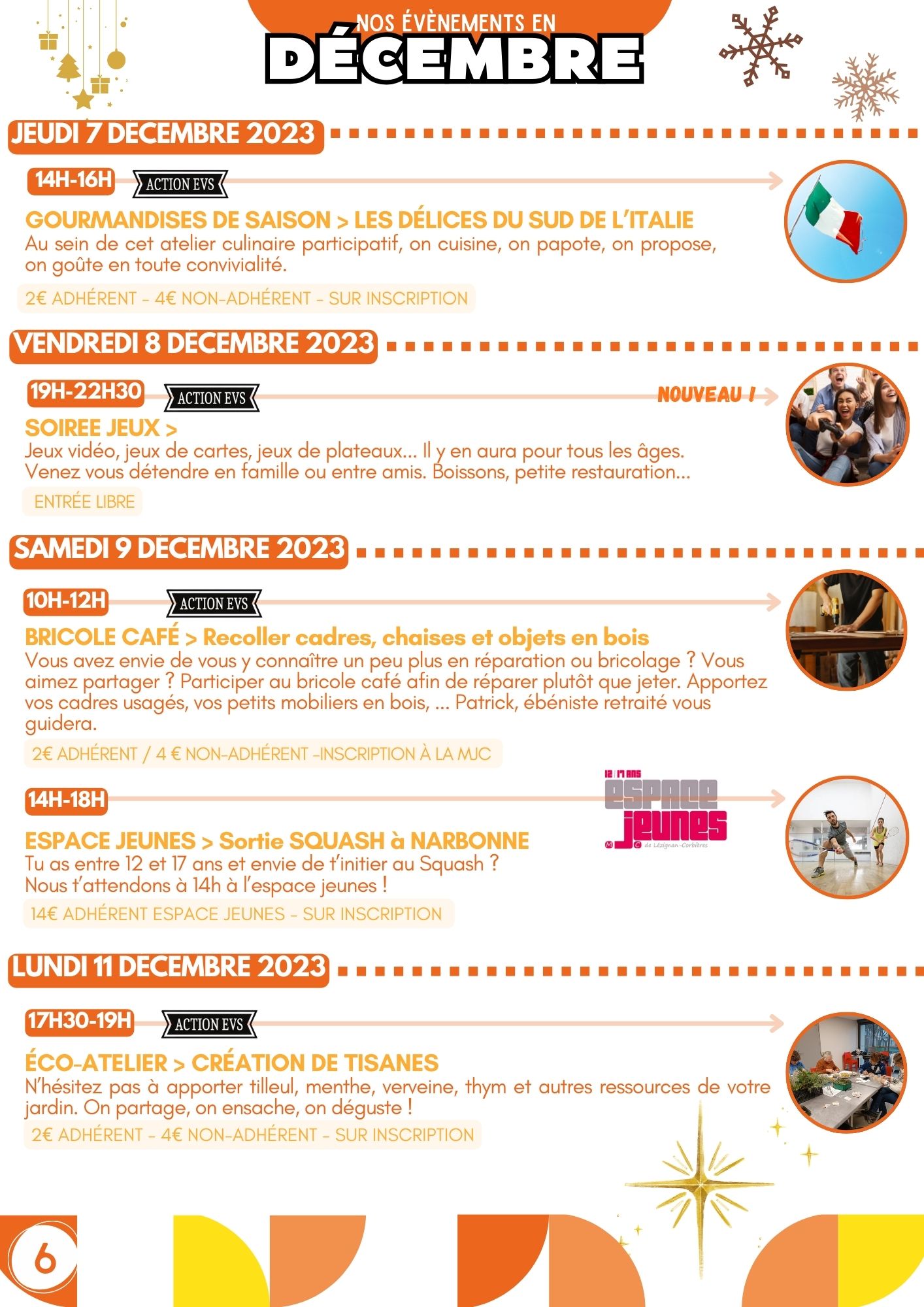 Les Rendez-Vous de la MJC de décembre 23 à février 2024 Les Rendez-Vous de la MJC de décembre 23 à février 2024