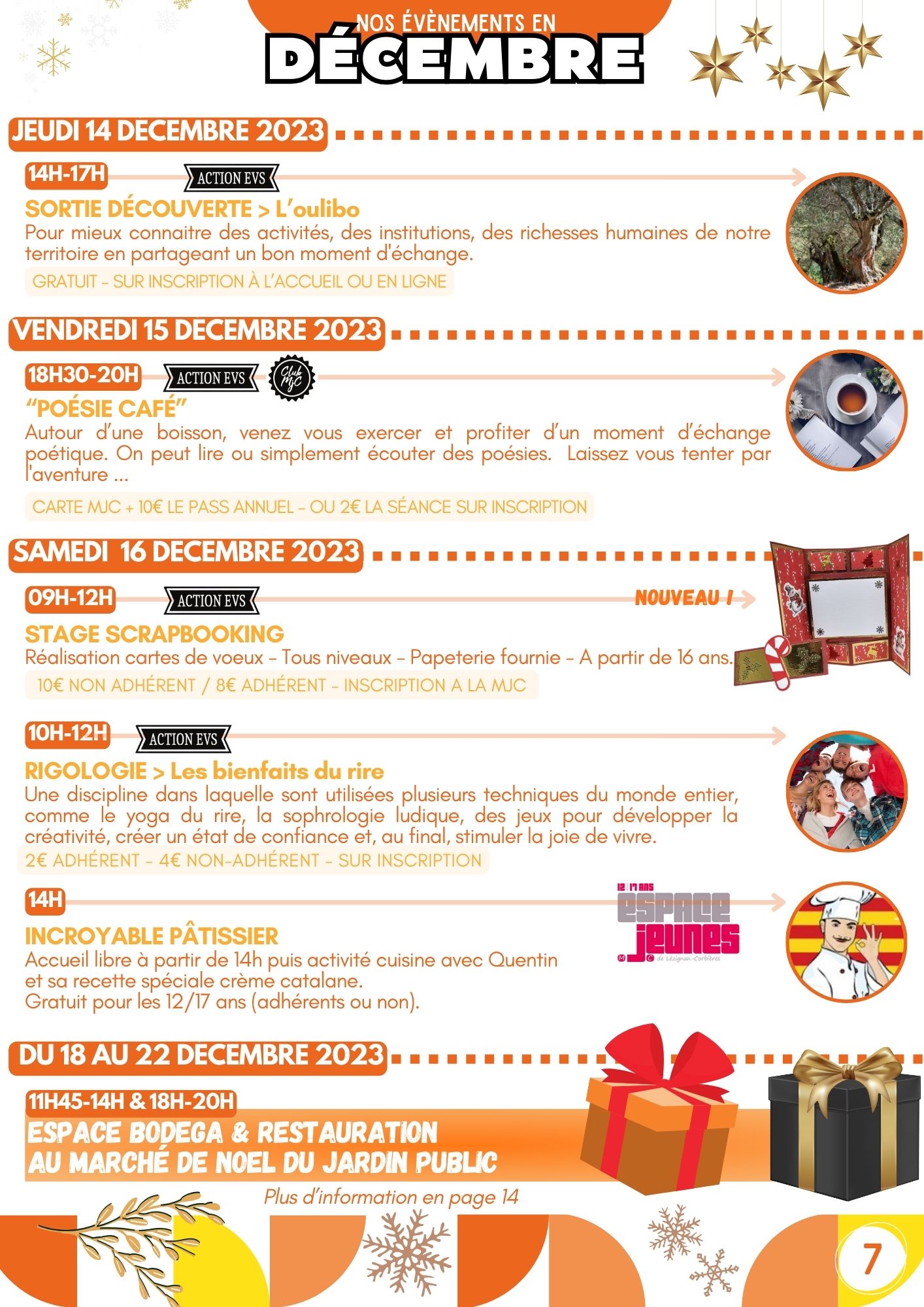 Les Rendez-Vous de la MJC de décembre 23 à février 2024 Les Rendez-Vous de la MJC de décembre 23 à février 2024