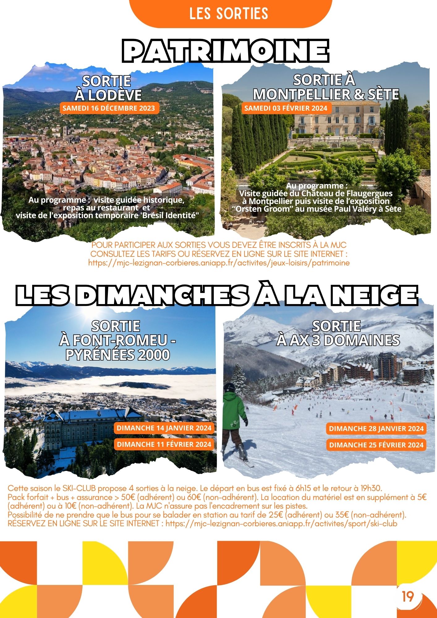 Les Rendez-Vous de la MJC de décembre 23 à février 2024 Les Rendez-Vous de la MJC de décembre 23 à février 2024