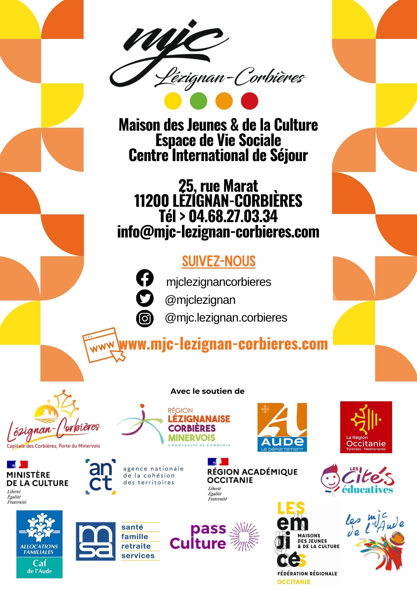 Les Rendez-Vous de la MJC de décembre 23 à février 2024 Les Rendez-Vous de la MJC de décembre 23 à février 2024