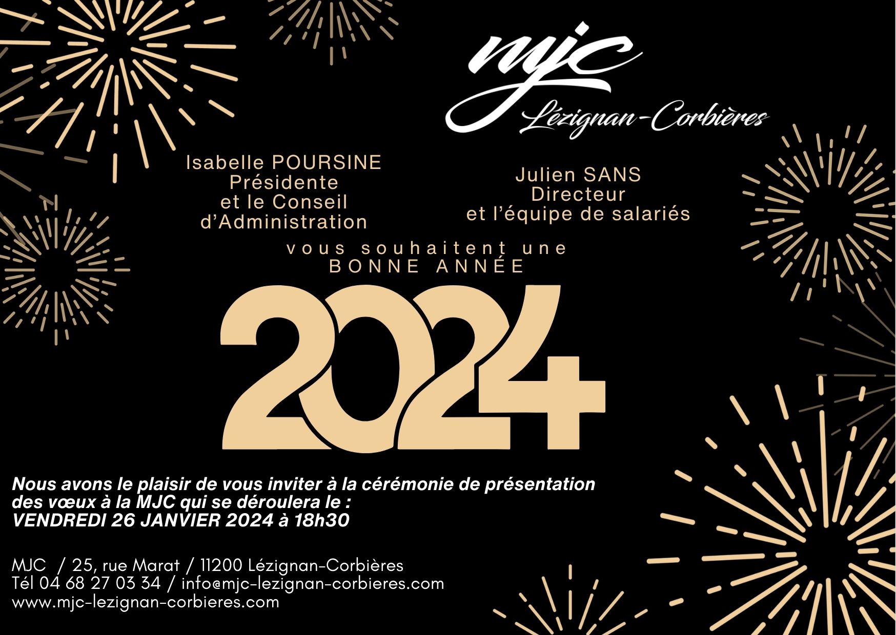 BONNE ANNÉE 2024