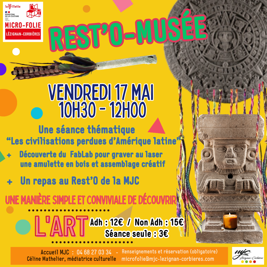 Ce midi, on se fait un Rest'O-Musée ? Ce midi, on se fait un Rest'O-Musée ?