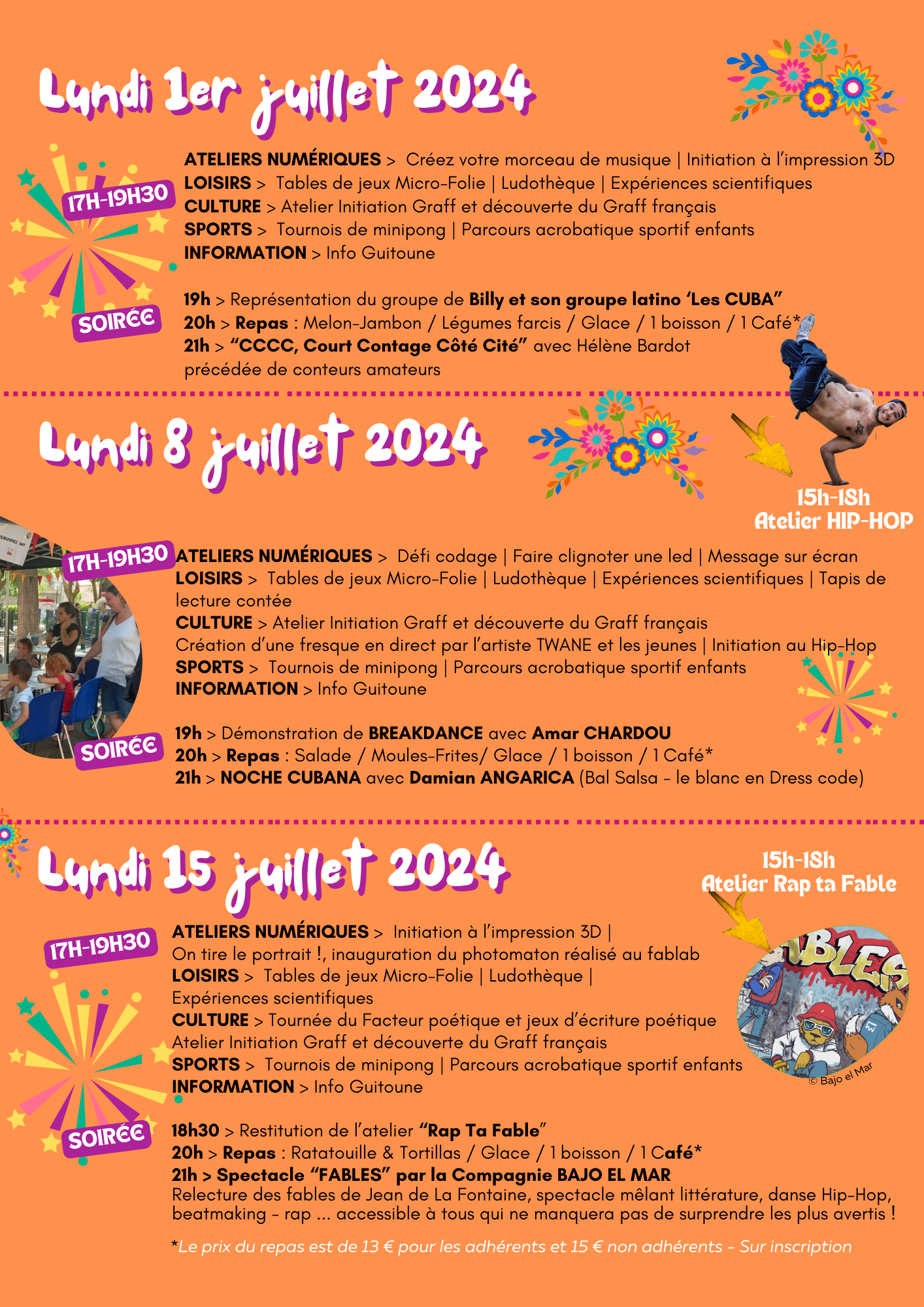 Quartiers d'été 2024 Quartiers d'été 2024