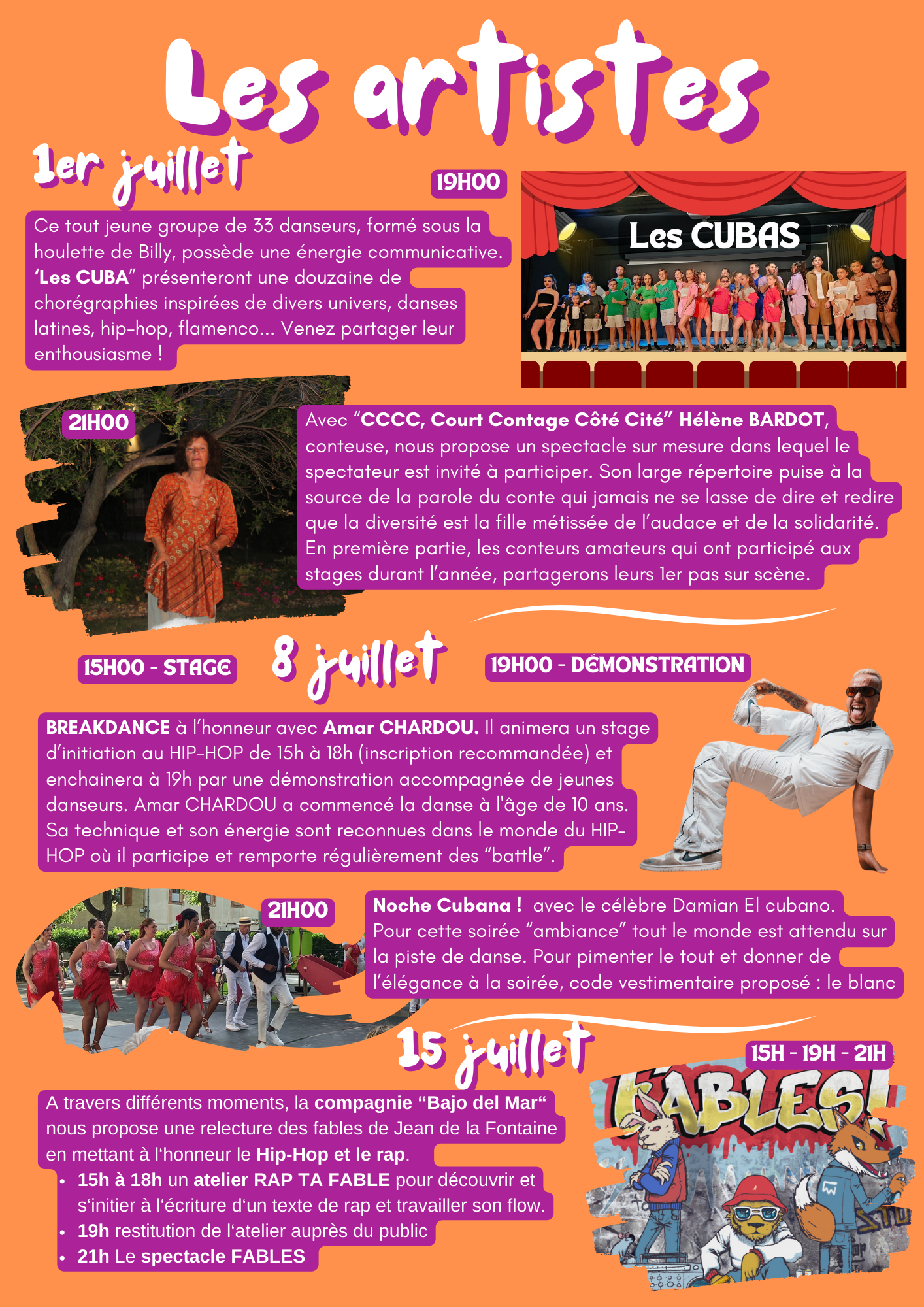 Quartiers d'été 2024 Quartiers d'été 2024